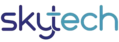 Logo Skytech Human Experience With Cutting Edge Technology C